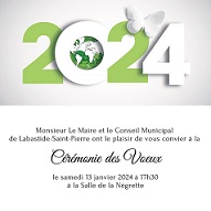 Illustration de « Cérémonie des voeux à la population »
